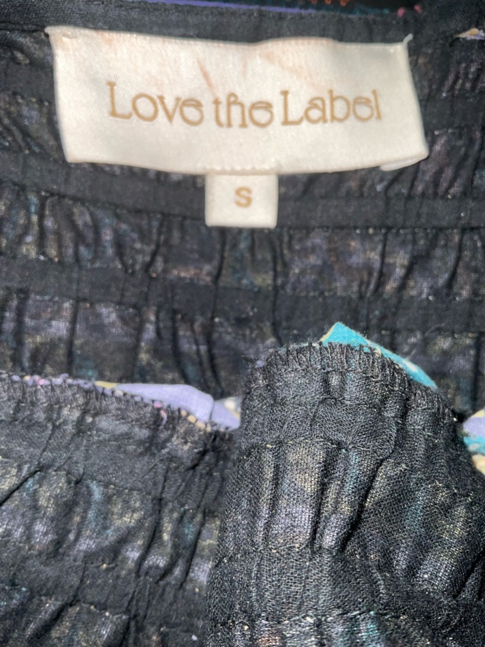 Anthropologie Multicolor Paisley V-Neck Maxi Dress - Purple & Teal Accents - Picture 2 of 9